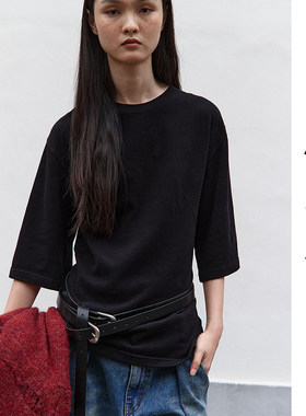 【现货】WKND PROJECT 26SS 春夏新款压线T恤 DOUBLEBOO