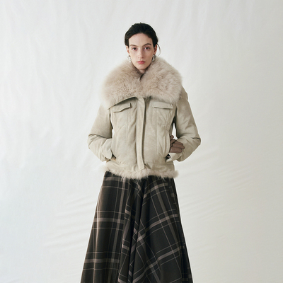 【现货】CELLO SONATA 25FW 毛领羽绒夹克 DOUBLEBOO