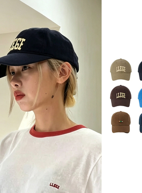 【现货】LLEGE 六色百搭棒球帽 DOUBLEBOO