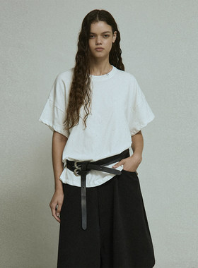 【现货】WKND PROJECT 26SS 春夏新款宽松T恤 DOUBLEBOO