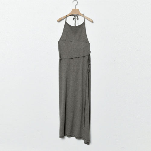 【现货】UN MUTE 26SS 春夏新款围裹针织裙 DOUBLEBOO