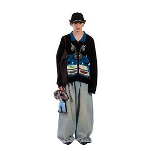 现货 阔腿堆堆牛仔长裤 Natasha 25SS DOUBLEBOO Zinko