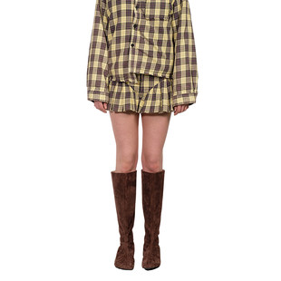 Zinko Natasha 26RS 早春新款 DOUBLEBOO 压褶半裙 现货