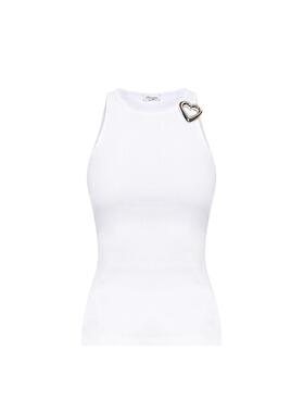 Blumarine 24FW 秋冬新款罗纹宽吊带针织背心 DOUBLE BOO 买手店