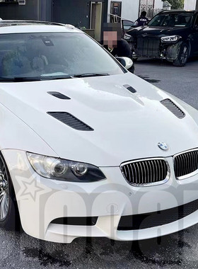 适用宝马E92 E93 M3 oiomotors铝合金轻量化GTR款引擎盖 机盖