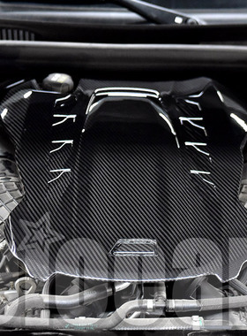 宝马F95 X5M F96 X6M专用 oiomotors干碳碳纤维发动机罩 发动机盖