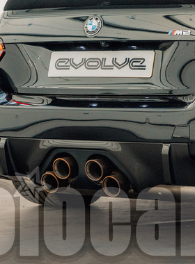 宝马G87 M2专用 M Performance MP居中四出钛合金排气套件+后唇