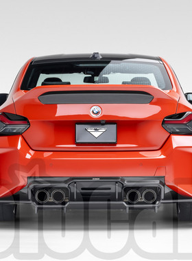 适用于宝马 G87 M2 改装美国Vorsteiner正品 碳纤维后唇 后下巴