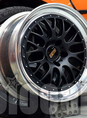 适用宝马F8x M2c M3 M4德国BBS Motorsports E88三片锻造19寸轮毂