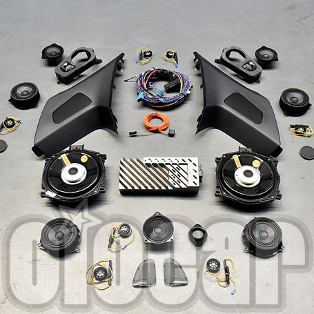 宝马F15 X5/F16 X6 德国全新哈曼卡顿600W功放＋16喇叭全车音响套