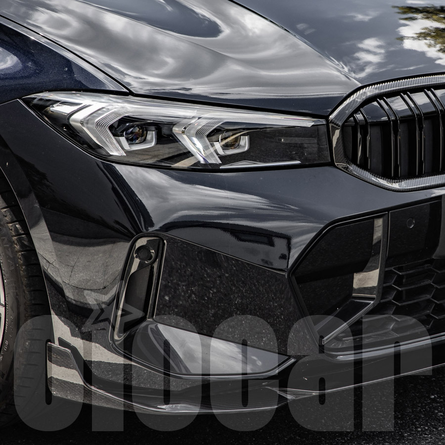 宝马3系G20 G28 LCI后期车型 M Performance MP款干碳碳纤维前唇