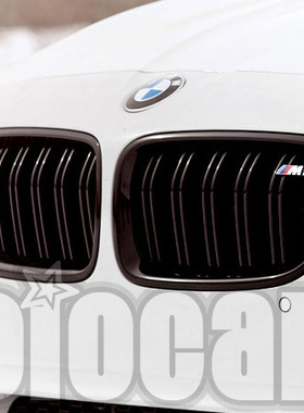 宝马5系F10 F18 M5车系专用 原厂M Performance双格栅亮黑中网