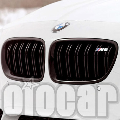 宝马5系F10 F18 M5车系专用 原厂M Performance双格栅亮黑中网