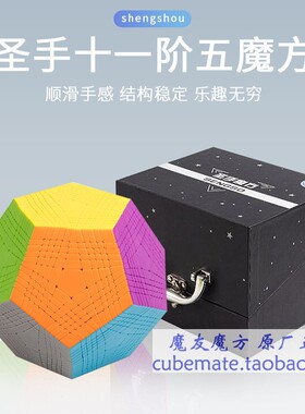 圣手十一阶五魔方吧六阶五魔方 四阶金字塔益智玩具不掉色