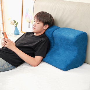 床头靠垫大靠背学生宿舍躺床上玩手机神器L型病人半卧位沙发靠枕