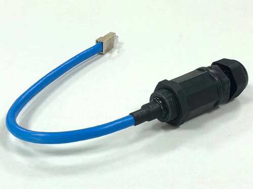 AP盒网线 RJ45网络连接器 网线防水接头RJ45-M16 M20 M22千兆网线