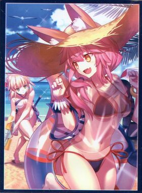 【蓝海卡牌】FATE FGO 玉藻前 C狐 saber 泳装C92限定卡套现货