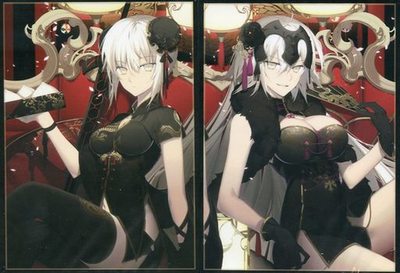 旗袍黑贞德会场卡牌