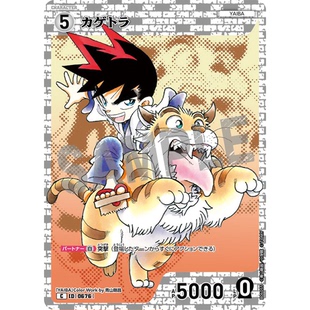 蓝海DCCG名侦探柯南卡牌游戏B06055白C角色0676影虎铁刃铁剑YAIBA