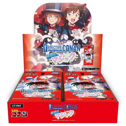 日文DCCG名侦探柯南TCG卡牌补充包第七弹CT-P07魅惑的魔术师快斗