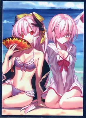 【蓝海卡牌】FATE FGO 玛修 盾娘 学妹 清姬 泳装C92限定卡套现货