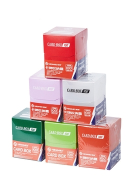 Henwei恒威100+塑料半盖卡盒卡牌收纳盒MTG宝可梦航海王游戏王