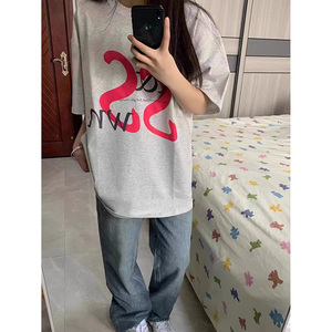 T0278-P25 2024抖音 春夏新款纯棉短袖T恤图片