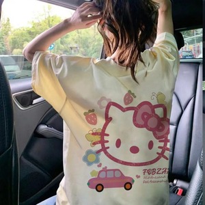 M367-P25短袖T恤宽松百搭美式潮牌男女同款休闲上衣