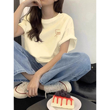 T0276-P25春夏新款纯棉短袖T恤潮2024抖音，女装T恤，星座617A-2