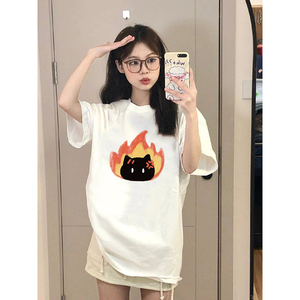 T0174-P25 t恤夏季2025新小众高级感超火潮流早春夏上衣短袖图片