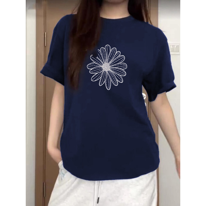 T0137-P252024抖音春夏新款纯棉短袖T恤女,女装T恤,星座617A-2