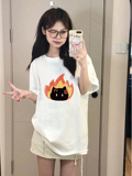 T0174-P25t恤夏季2025新小众高级感超火潮流早春夏上衣短袖，女装T恤，星座617A-2