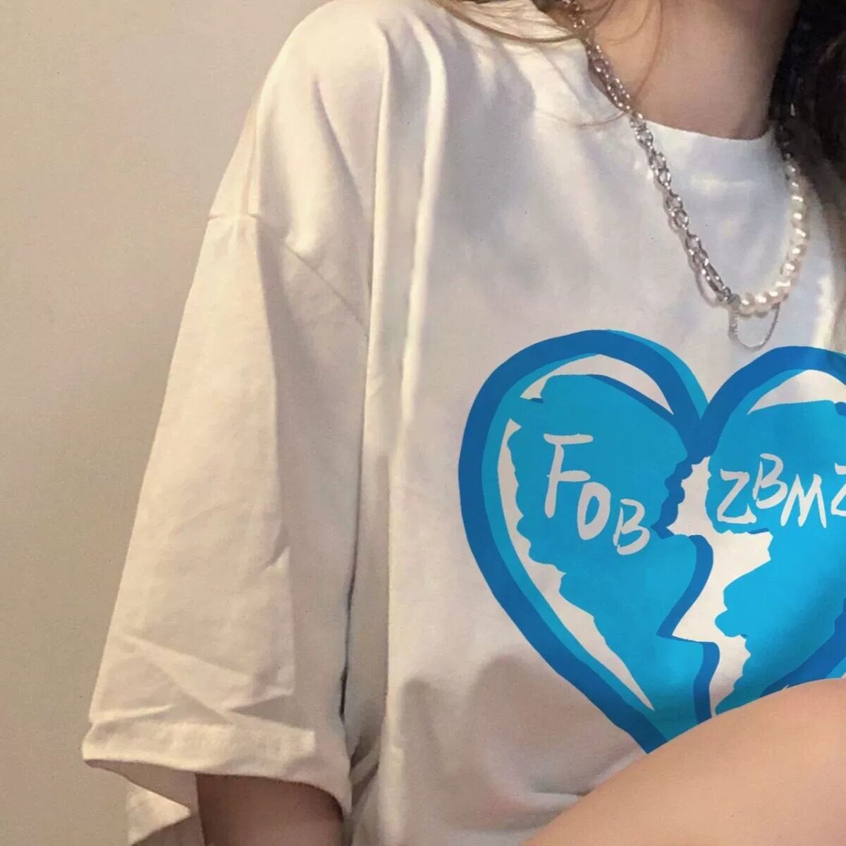 T084-P25纯棉短袖T恤宽松百搭美式潮牌男女同款休闲上衣,女装T恤,星座617A-2