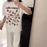 T0239-P25抖音春装新款纯棉短袖T恤潮，女装T恤，星座617A-2