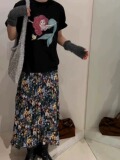 T0167-P25人鱼公主童话世界卡通印花纯棉短袖夏装T恤女，女装T恤，星座617A-2