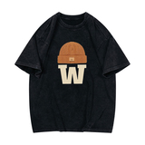 T0997-P25抖音春夏大码纯棉短袖T恤，女装T恤，星座617A-2