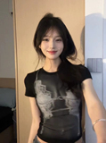 T00955-P35纯棉辣妹修身显瘦短袖上衣，男装T恤，星座617A-2