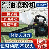 电动汽油喷粉机大棚喷粉机电池干粉喷粉器养殖厂消毒器手拿喷粉器