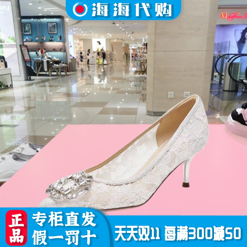 思加图2025春季新款方糖霞光仙女鞋高跟鞋婚鞋浅口单鞋女9NW83AQ5