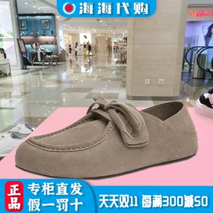 新款 女鞋 平跟真皮时尚 TATA 单鞋 2025春季 休闲勃肯鞋 7GN20AM5 他她