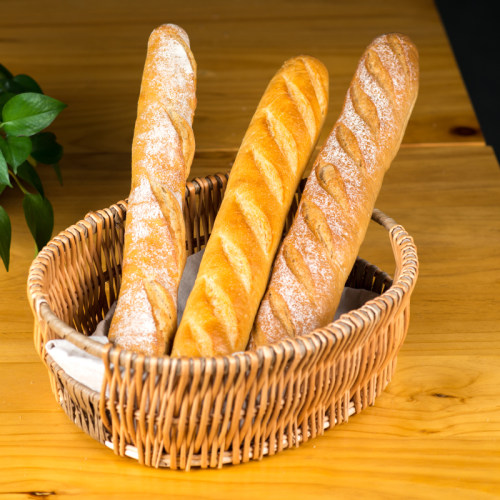 蒜香德式传统手工面包有嚼劲长棍