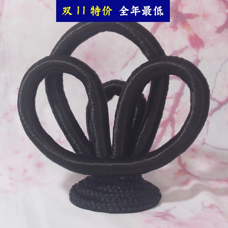 敦煌飞天舞假发鼓上舞双环发髻