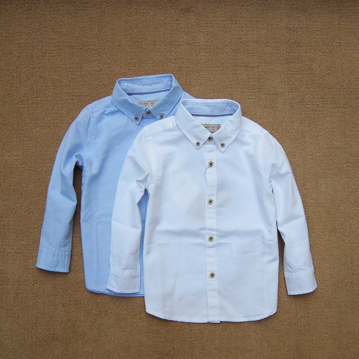 Chemise garcon à manche longue - Ref 2076857 Image 1