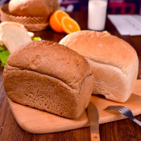 Russian old-fashioned large leba bread, whole wheat, rye, mixed grains, nut filling meal replacement, fitness staple food, nutritious breakfast thumbnail 3