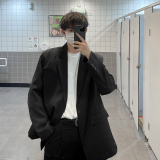 小西装外套男春秋ins痞帅高级感男装oversize休闲西服XF130-P95，男装西服套装，电商A152