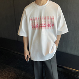 TX32-特P25控382025夏季新款韩版宽松圆领短袖t恤印花T恤潮流，男装T恤，电商A152