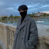 冬季毛呢大衣男中长款过膝西装领双排扣呢子风衣外套F236-P128,男装西服套装,电商A152,电商基地 冬季毛呢大衣男中长款过膝西装领双排扣呢子风衣外套F236-P128,男装西服套装,电商A152,电商基地