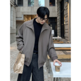 直播美式飞行夹克男秋季新款立领棒球服工装外套韩版F327-P98，男装夹克，电商A152