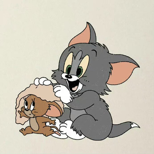 万国切糕卡通男女通用 玛丽猫和老鼠Tom and Jerry中高筒袜子