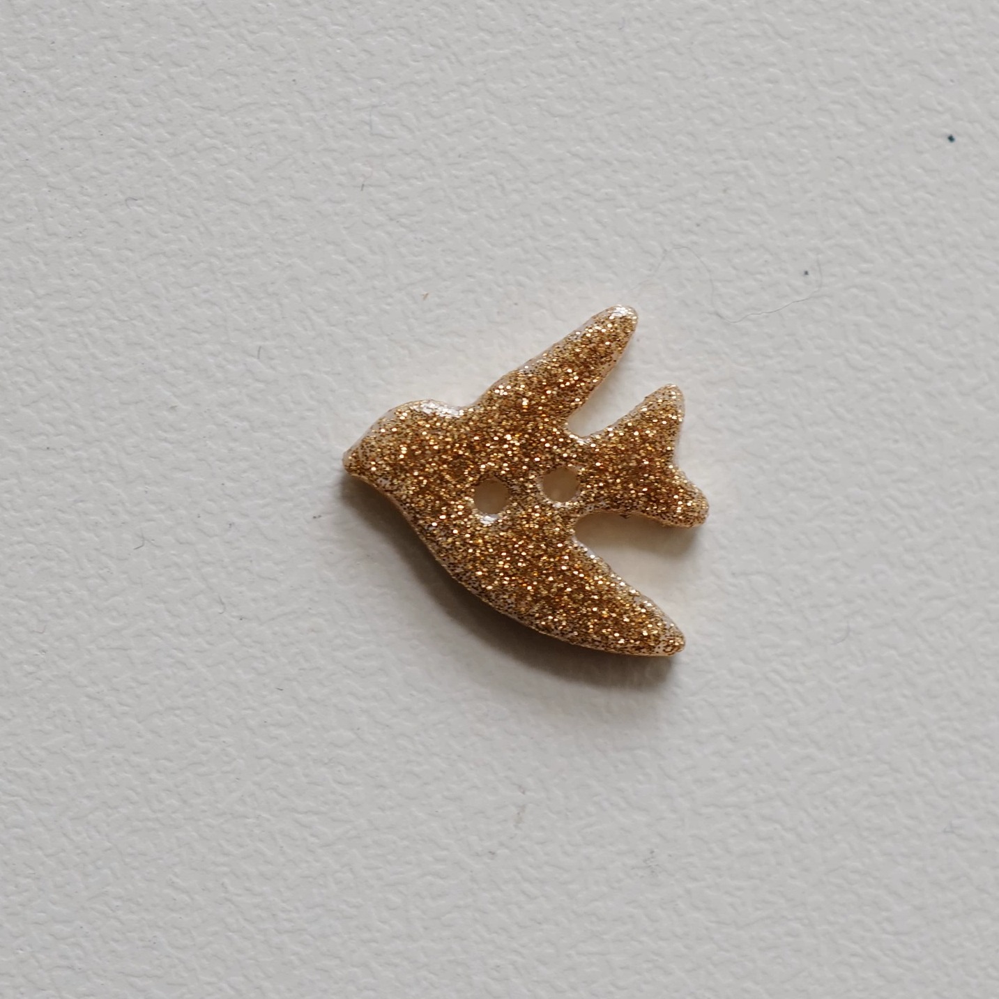 英国textilegarden鸟涤纶纽扣